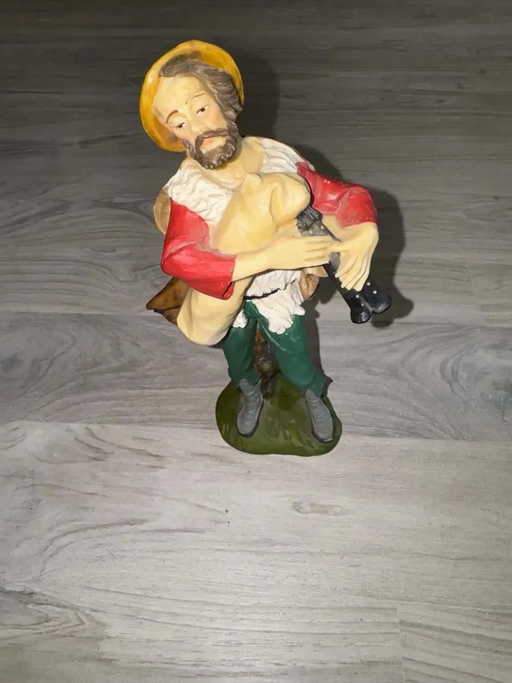 Vintage Fontanini Italy Nativity Figurine Shepherd with Bagpipes